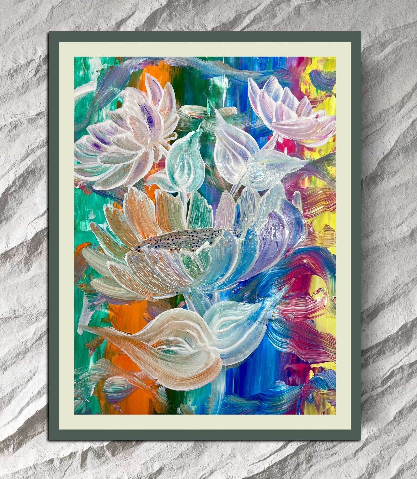 „Blüten im Farbenspiel" (01.2025)