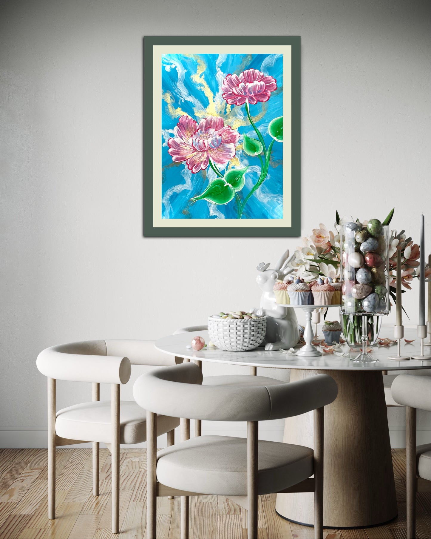„Blüten im Himmelslicht"