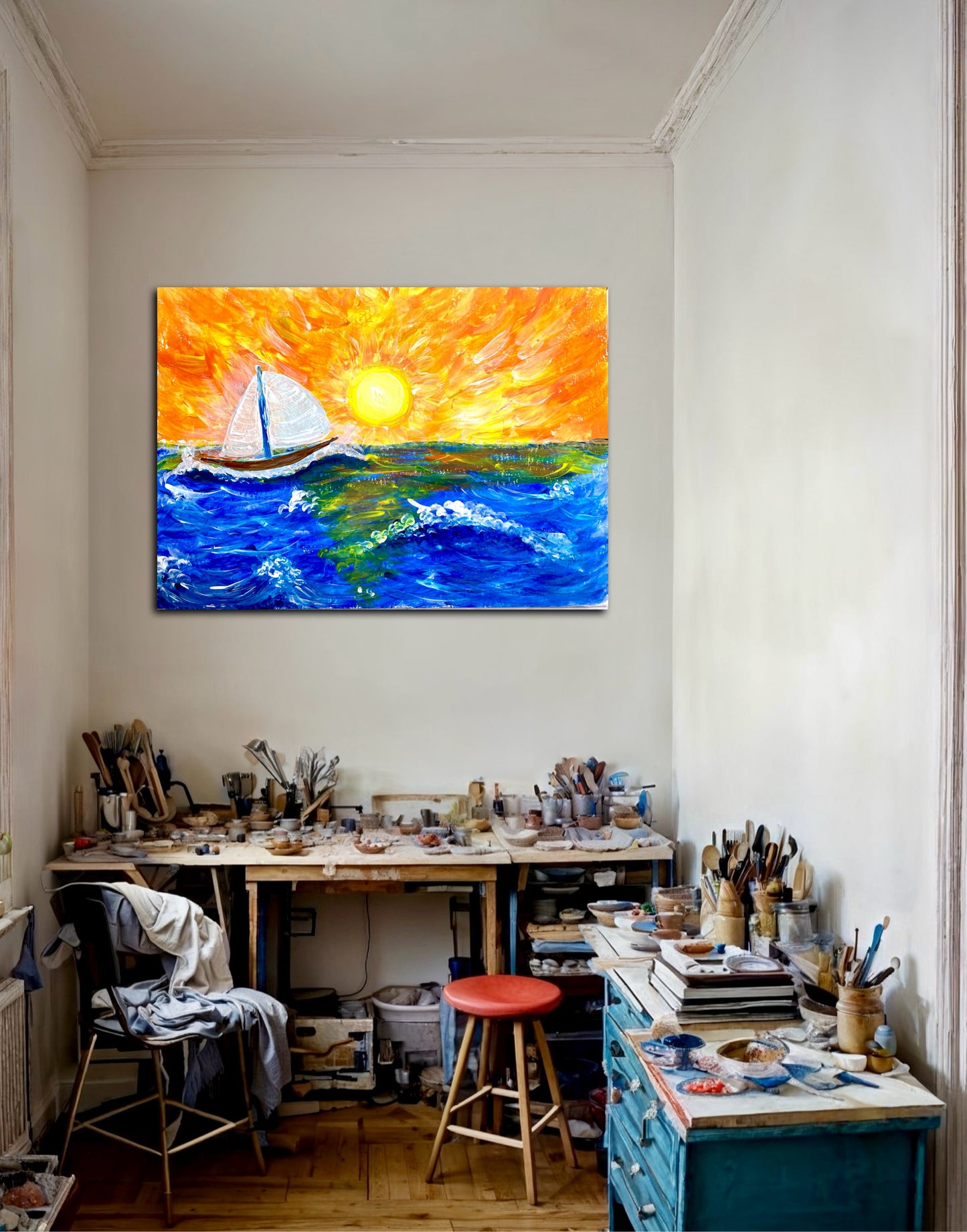 „Segelboot“
