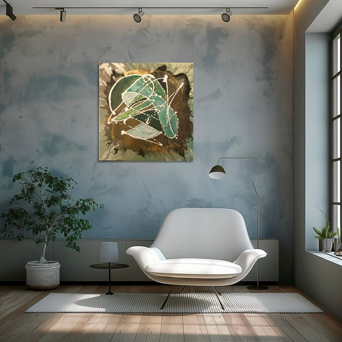 Kraft des Wandels (11.2025) - Original Gemälde