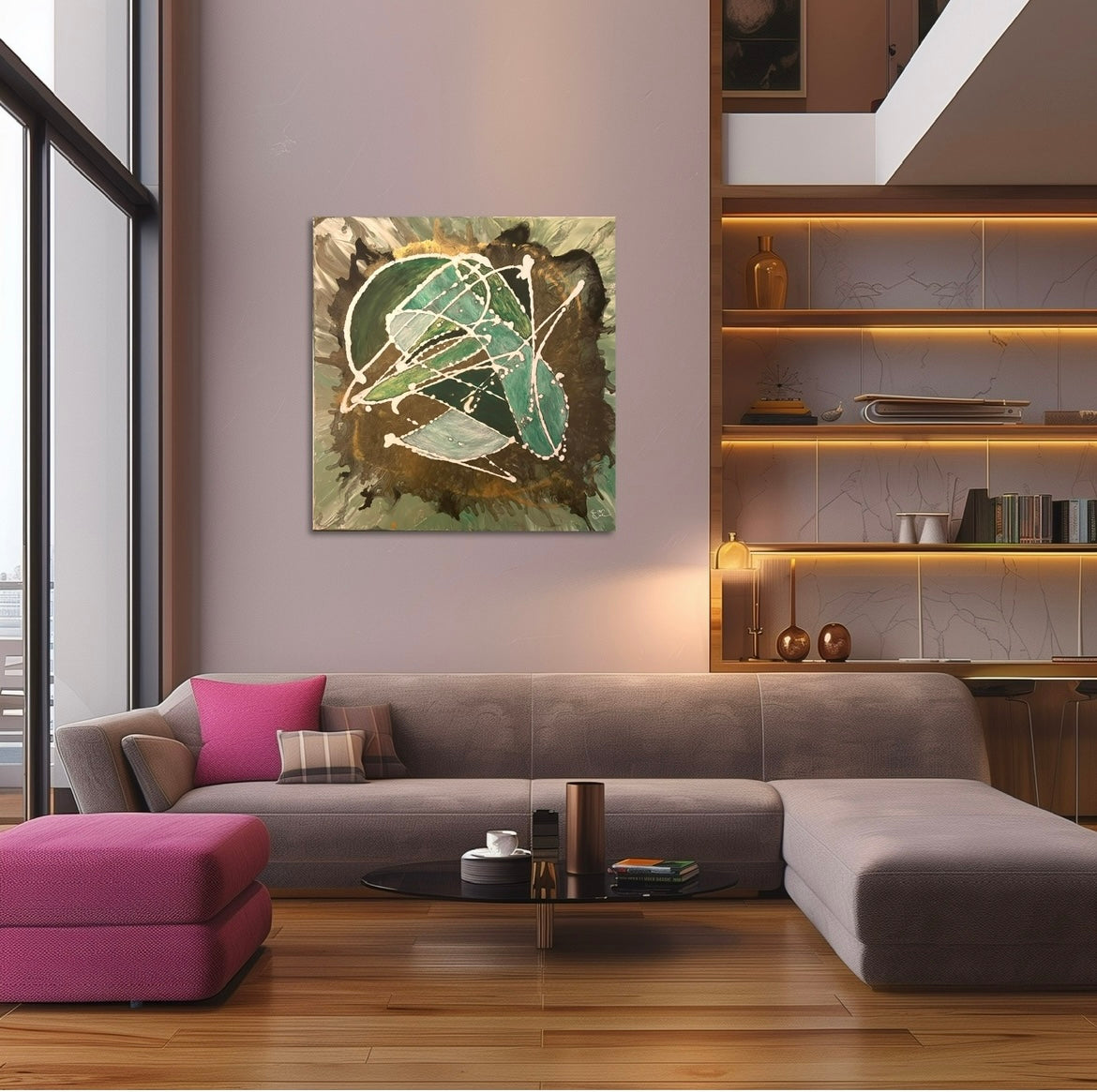 Kraft des Wandels (11.2025) - Original Gemälde