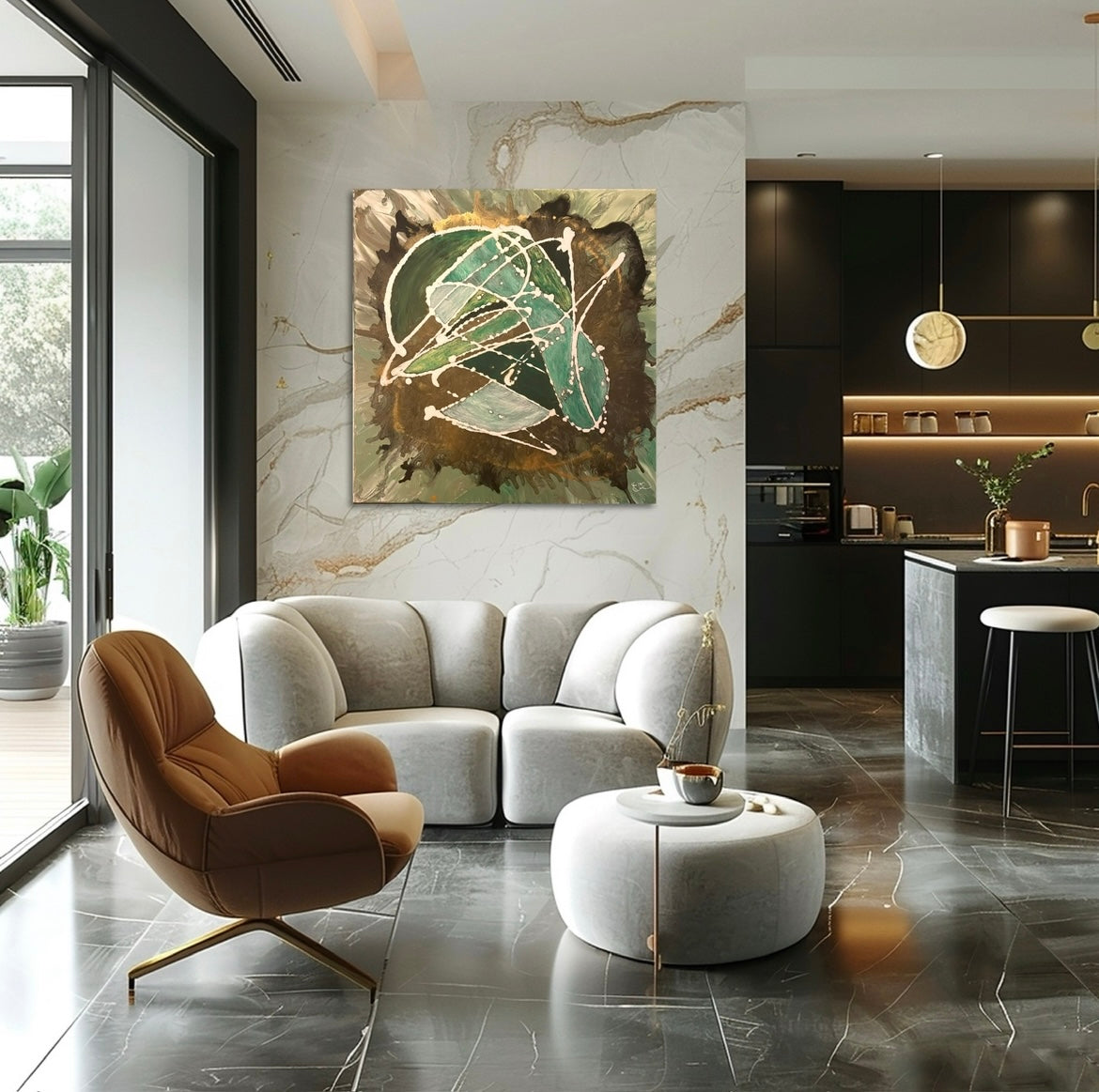 Kraft des Wandels (11.2025) - Original Gemälde