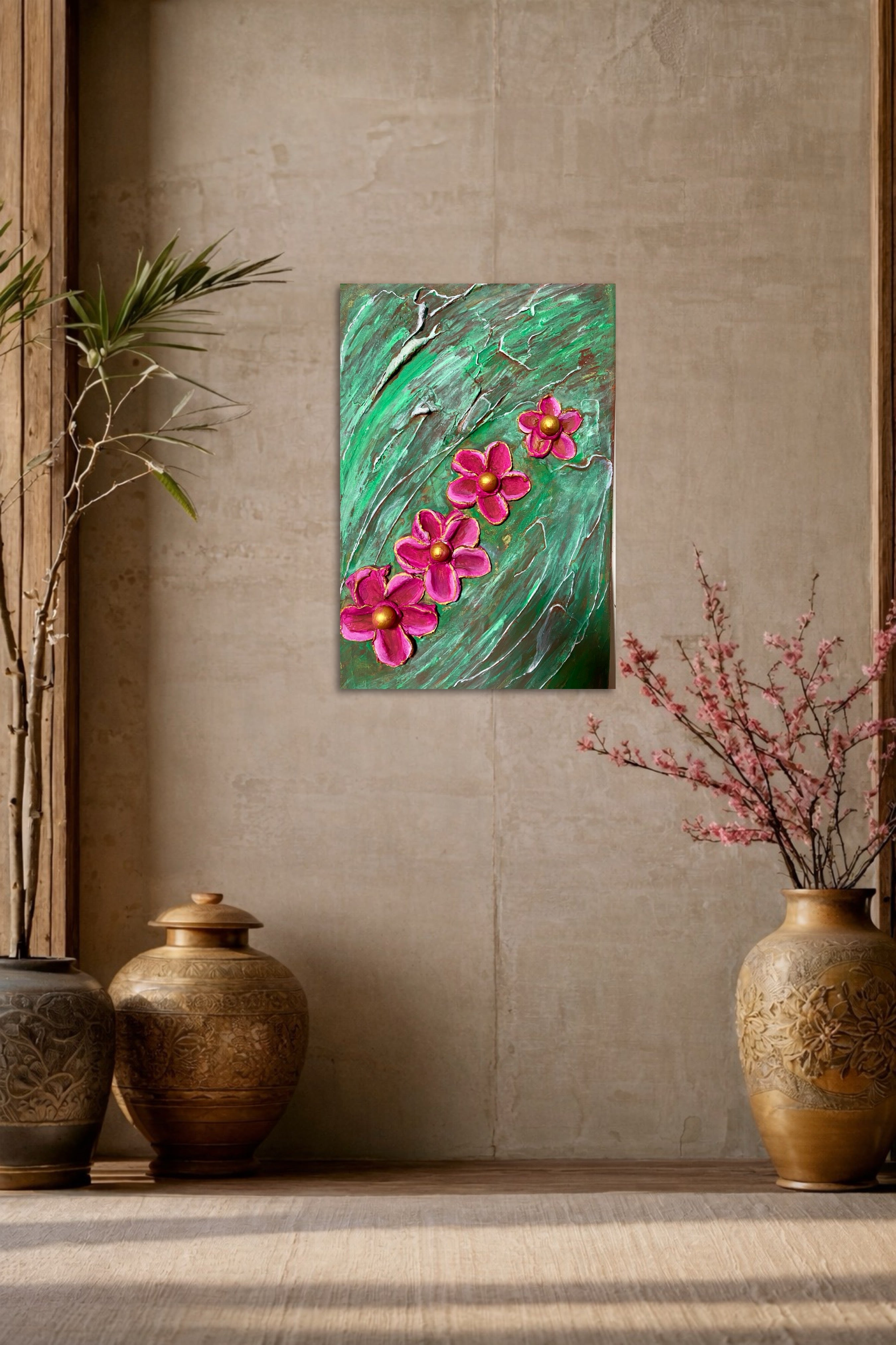 Blühender Kern (12.2025) - Original Gemälde