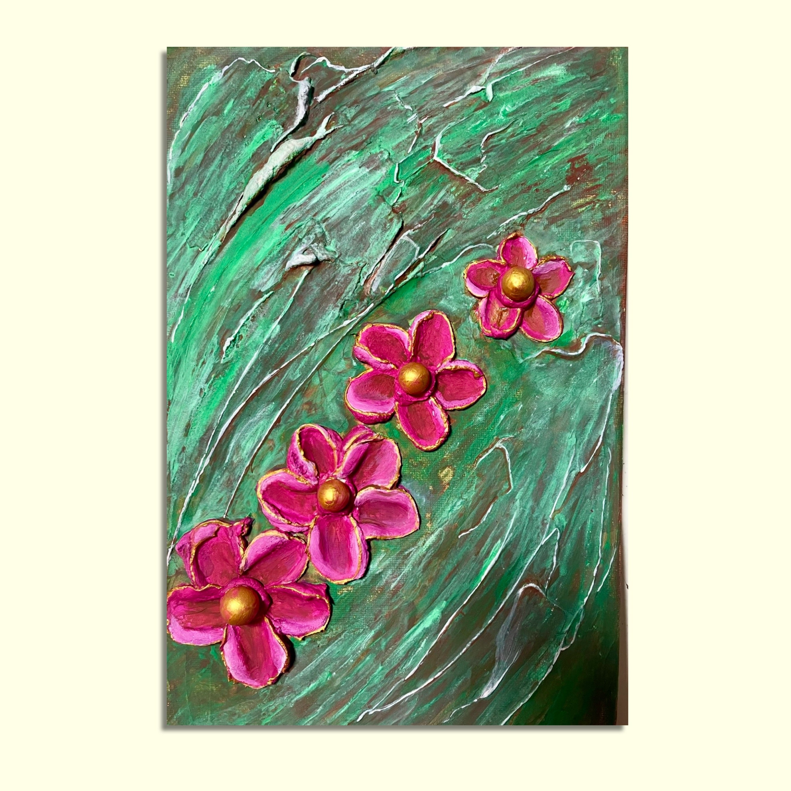 Blühender Kern (12.2025) - Original Gemälde