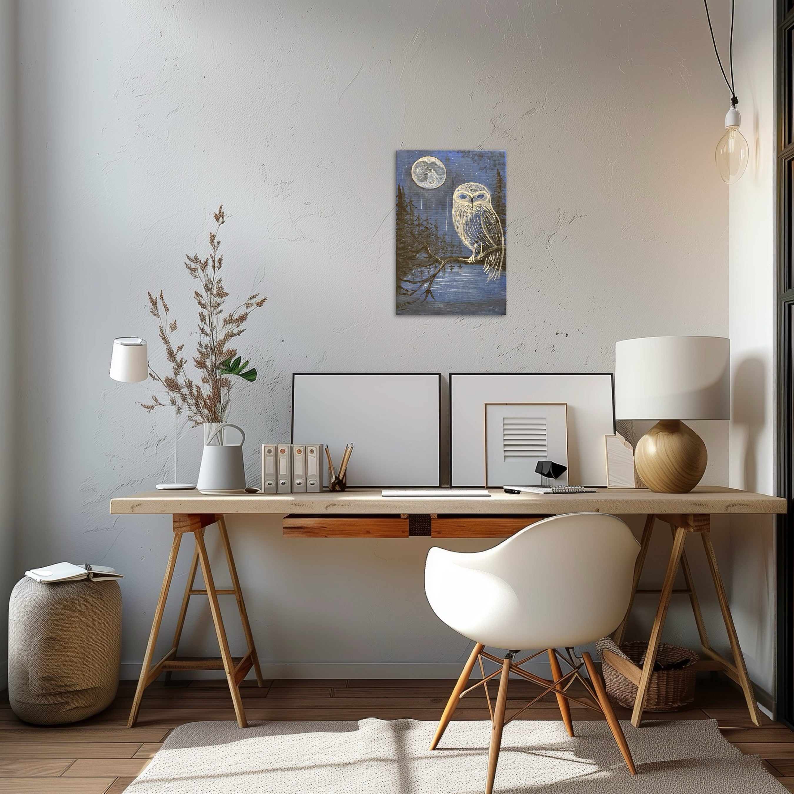 Hüter der Nacht (08.2025) - Original Gemälde