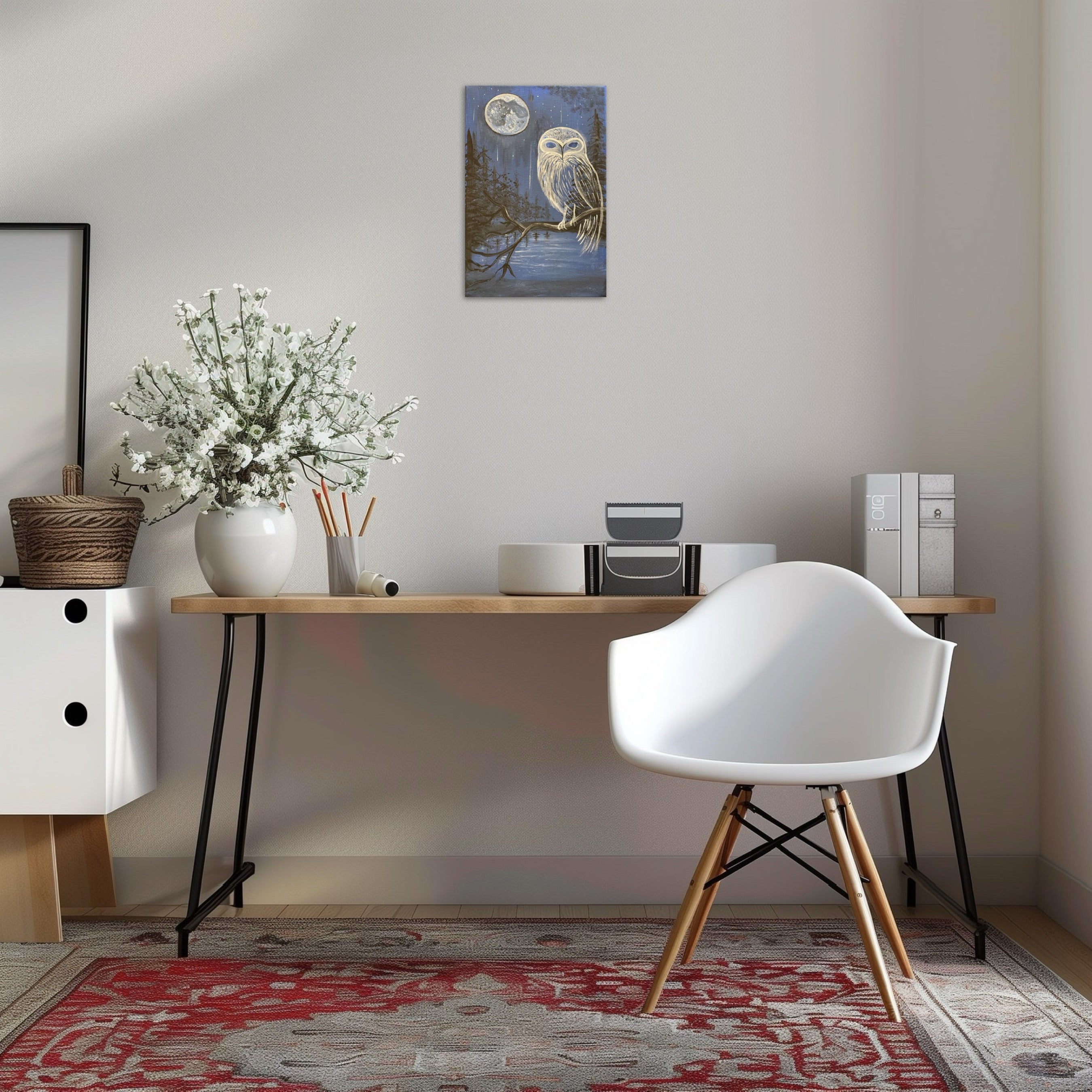 Hüter der Nacht (08.2025) - Original Gemälde