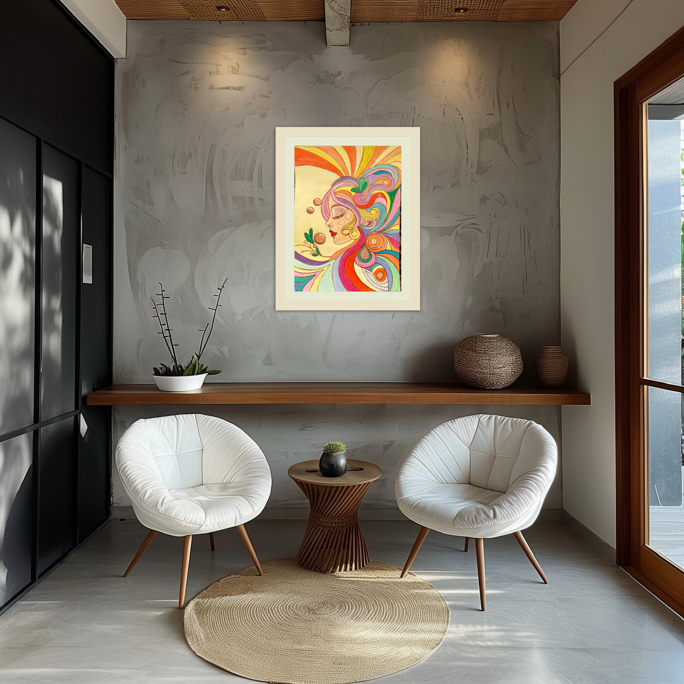 Fließende Träume (02.2025) - Original Gemälde