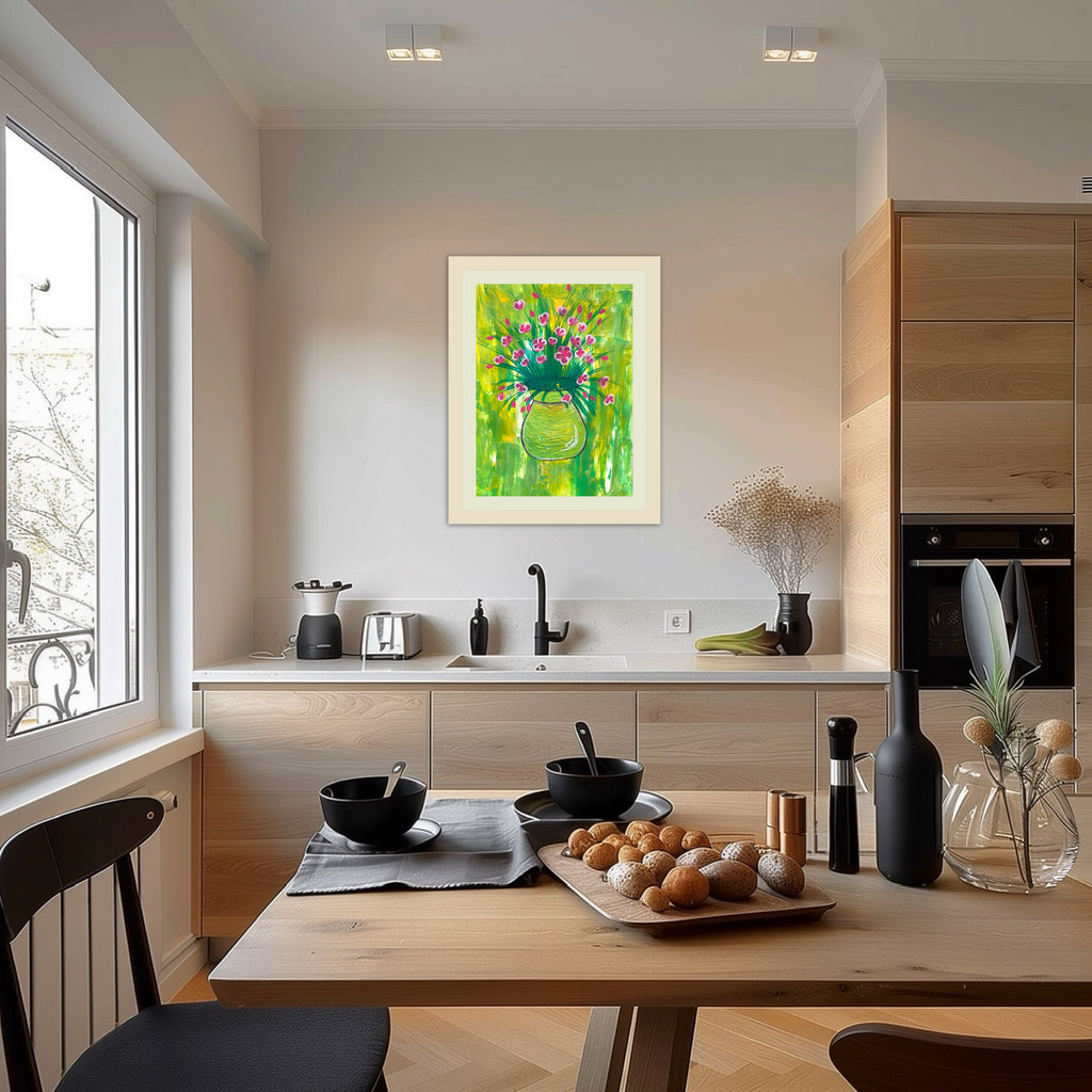 Blütenfreude (06.2025) - Original Gemälde