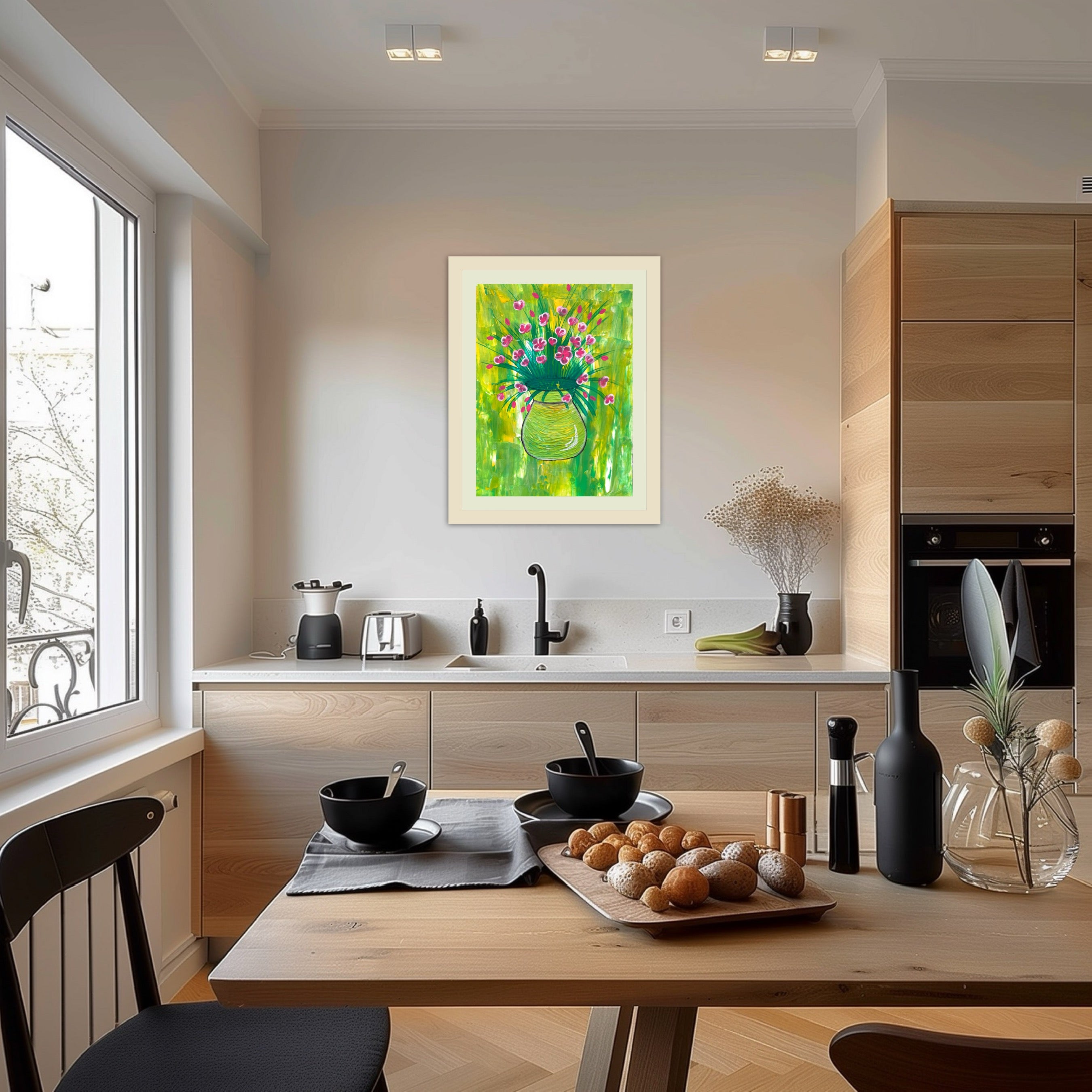 Blütenfreude (06.2025) - Original Gemälde