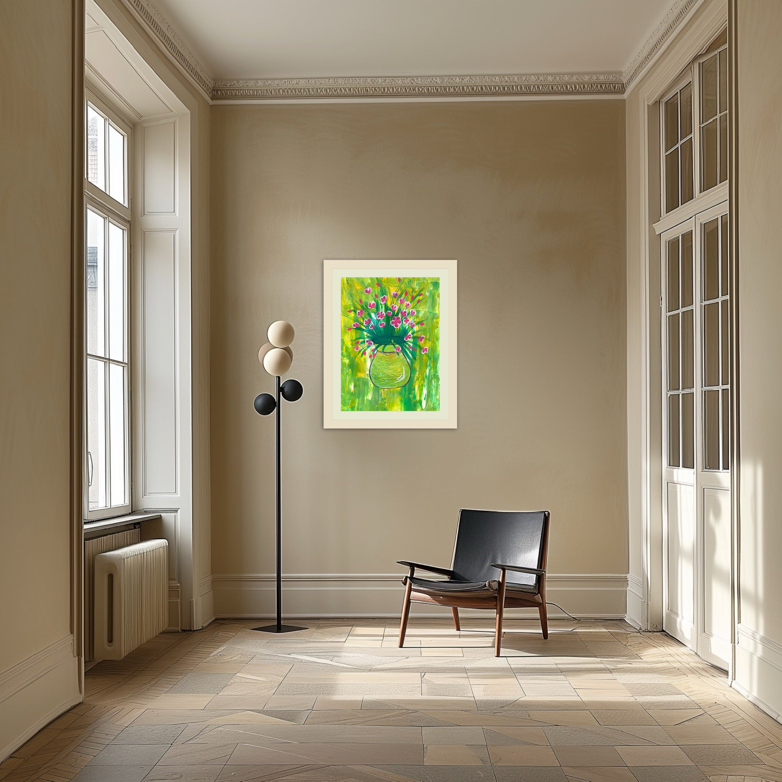 Blütenfreude (06.2025) - Original Gemälde