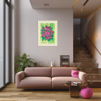 Strauß der Lebendigkeit (09.2024) - Original Gemälde