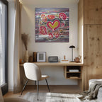 Herzenswirbel (11.2025) - Original Gemälde