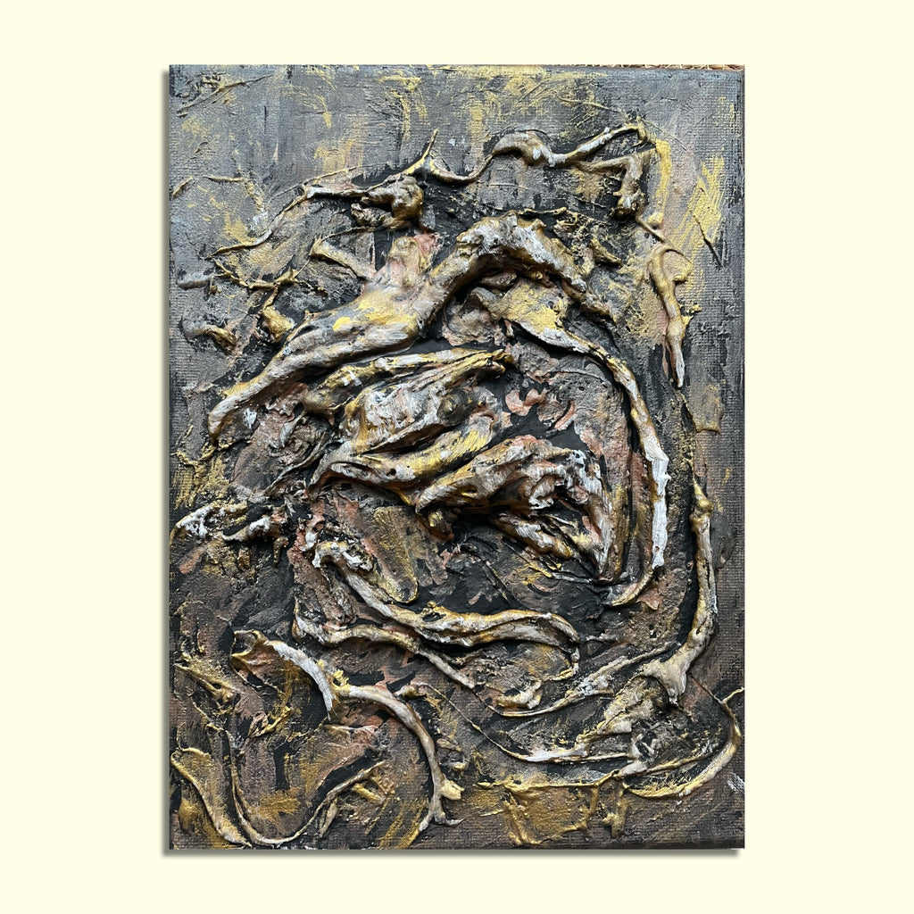 Spuren der Tiefe (01.2026) - Original Gemälde