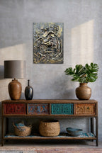 Spuren der Tiefe (01.2026) - Original Gemälde